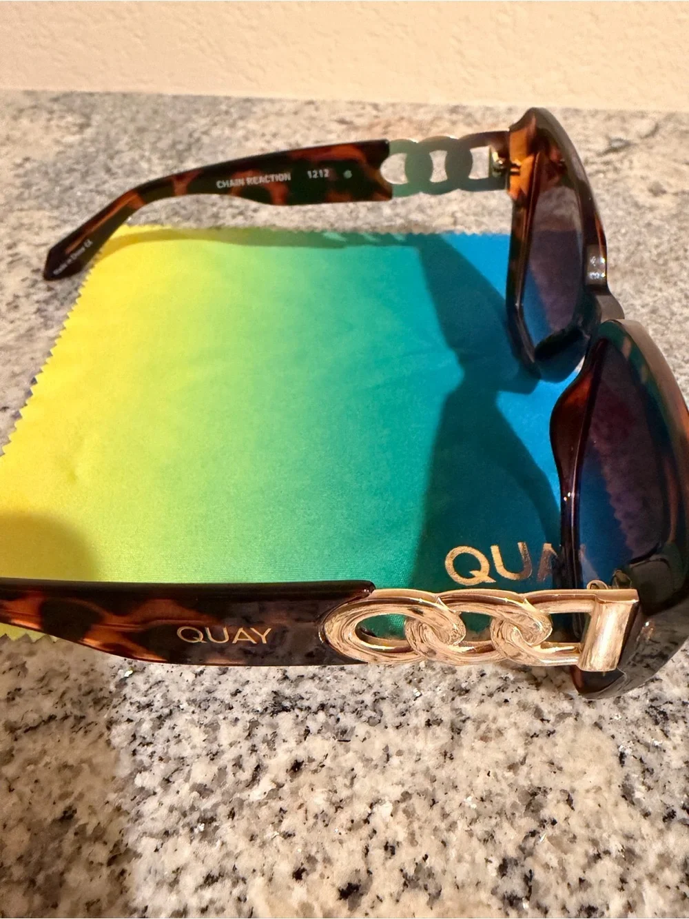 Quay Australia Tortoiseshell Frame with Brown Lenses Sunglasses